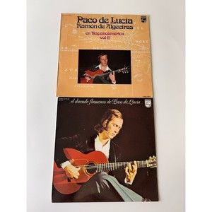 Paco De Lucia LP El Duende Flamenco / En Hispanoamérica Vol II Algeciras VG+